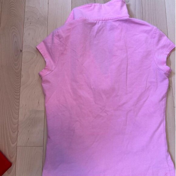 Cute Y2K era Tommy Hilfiger Denim baby tee in pastel pink - Picture 8 of 8